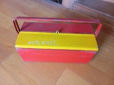 FACOM FRANCE CAISSE A OUTIL METALLIQUE  VIDE   ROUGE ET JAUNE