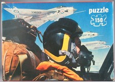 Puzzle 150 pièces - Willeb Réf 1910 - Pilote de Chasse Patrouille France + Poste