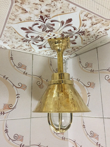 Plafonnier cloisonné - , en
