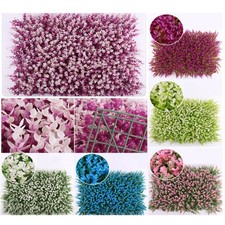 Tapis en gazon artificiel pratique haie murale décoration mariage blanc jaune b