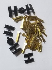 jouef pieces detachées: lot de 50 éclisses + 10 isolantes