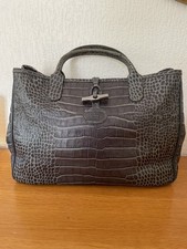 Longchamp Sac À Main Cuir Roseau