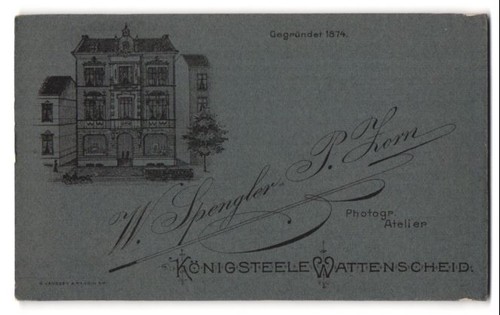Photographie spengler - w.,