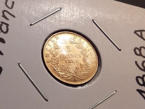 Francs napoléon iii - , or