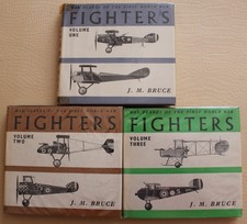 War planes of the first world war Fighters 3 tomes - J.M. Bruce - Macdonald