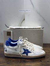 Sneaker Golden Goose Ball Star Homme Blanc Bleu Luxe Casual 45