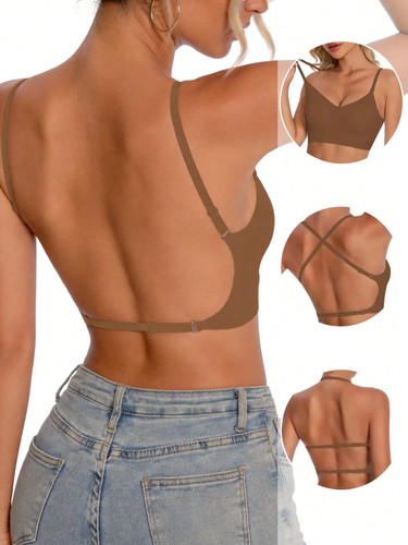 Ladies seamless backless