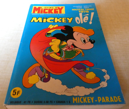 Mickey parade 838 bis - mickey,