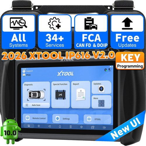 Xtool ip616 obd2 scanner - v2.0,