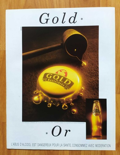 Publicité papier bière - publicité,