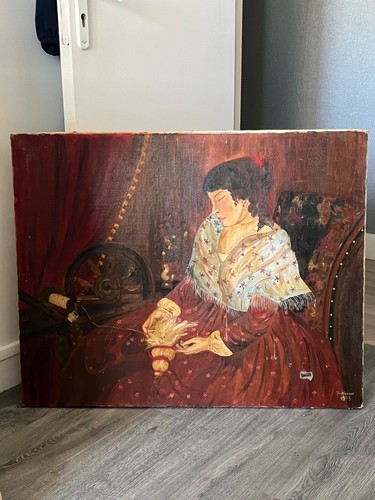 Tableau ancien restaurer - ancien, a