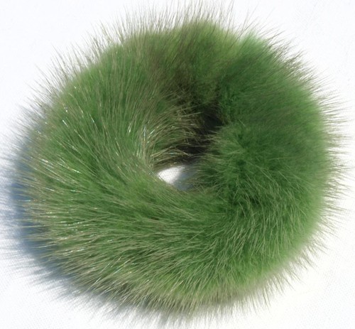 Scrunchie fourrure vison - scrunchie,