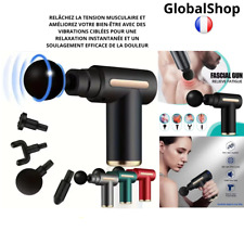 Pistolet de Massage Musculaire Sans Fil – Relaxation Instantanée et Soulagement