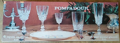 Verres cristal arques - cristal, d'arques