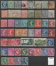 Lot 50 timbre Napoleon Sage