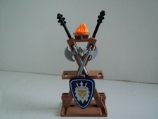 PLAYMOBIL vintage médiéval tournoi chevalier râtelier bouclier set 3287 de 2004