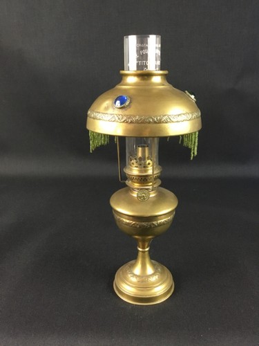 Rare lampe petrole cuivre