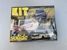 Solido kit métal à monter Alfa Roméo Alfasud TI Trophée 1/43