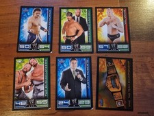 Lot de 6 cartes de 2008 