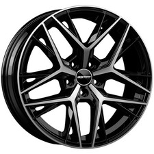 JANTES ROUES GMP LUNICA POUR PEUGEOT 308 7.5X19 5X108 BLACK DIAMOND R45