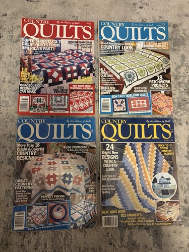 Country quilt magazines - 4!,