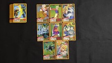 Dragon Ball z Super Battle Part 7 Full set Made In Japan Dbz Power Level Bandai