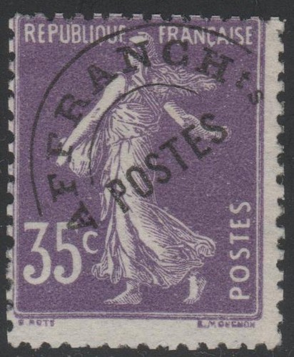 France stamp timbre preobliere - france,