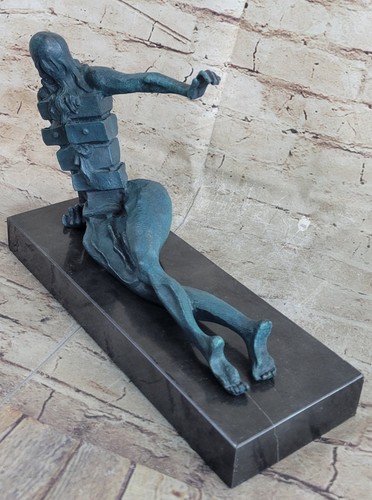 Bronze sculpture fait cordons - bronze,