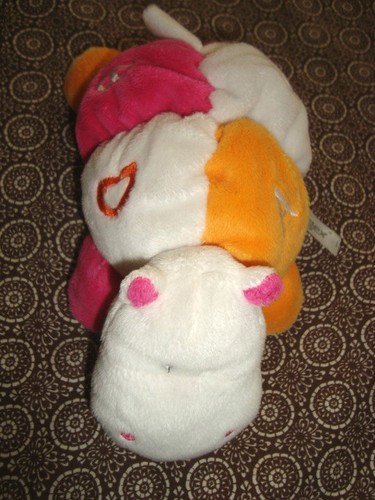 Doudou hippopotame blanc - j,