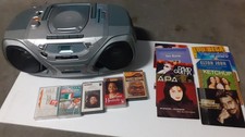 Radio K7.AUDIO PHILIPS AZ1030/00  FM sans fil stéréo lecteur CD+Lot de CD et K7 