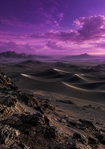 Art print desert - print,