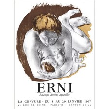 ERNI Hans - Lithographie