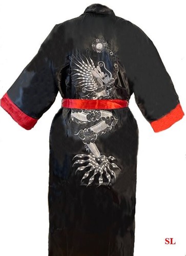 Peignoir kimono réversible - peignoir,