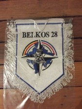 fanion militaire armée OPEX KOSOVO BELKOS 28 OTAN