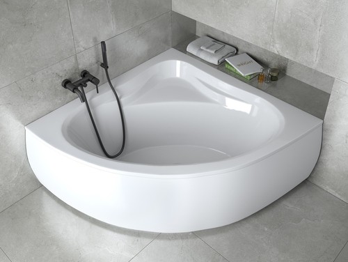 Baignoire bain angle 130x130 - baignoire, d'angle