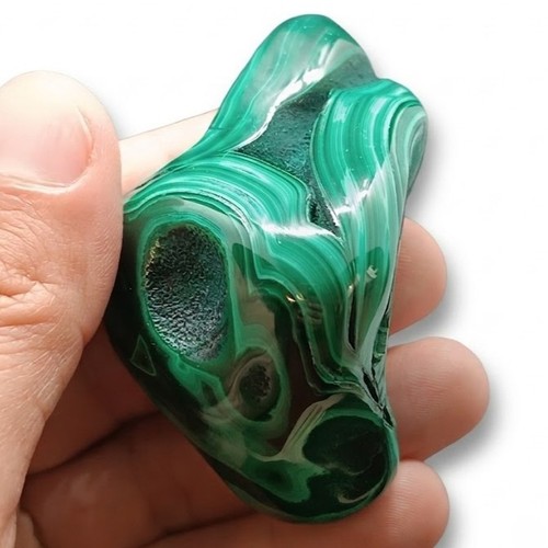 Malachite polie 113 congo - 113,