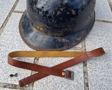 WW1 jugulaire en cuir pour casque Adrian m15 m26  chin strap helmet 1915 1926