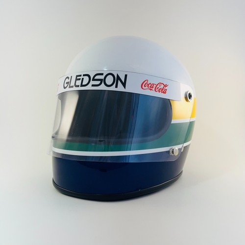 Casque ayrton senna 1977 - casque,