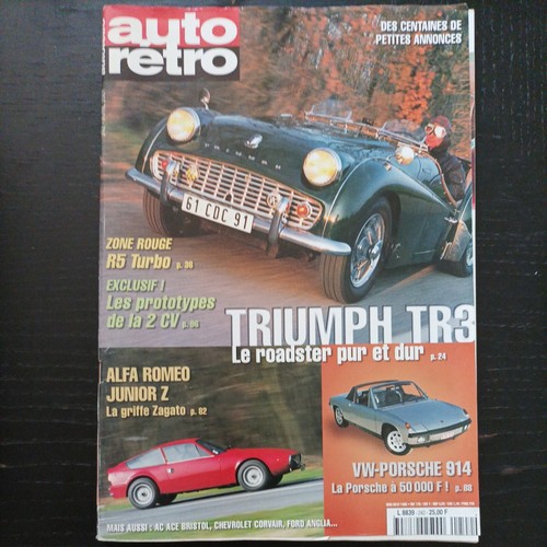 Auto retro 242 - retro, triumph