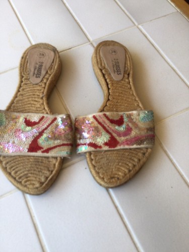 Mules paillettes pointure - paillettes, 38