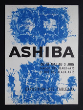 Toshio ASHIBA Japon Affiche