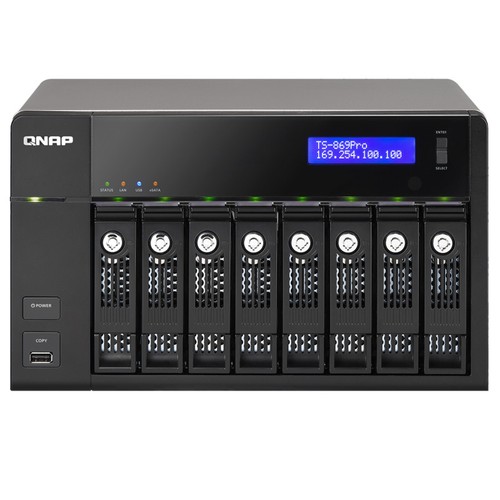 Qnap 869 pro - qnap,