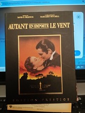 COFFRET PRESTIGE AUTANT EN EMPORTE LE VENT 4 DVD+LIVRE 1939/2004 OCCAS COLLECTOR