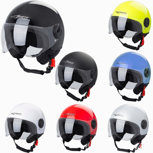 Casque moto scooter demi - moto, jet