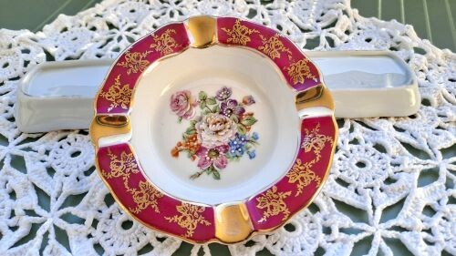Cendrier table porcelaine - de,