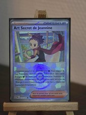 Carte Pokémon ART SECRET DE JEANNINE 112/131 REVERSE  POKEBALL EV8.5 PRE NEUF