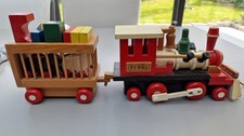 Train bois tirer - à,