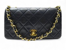 VINTAGE SAC A MAIN CHANEL MINI TIMELESS CUIR MATELASSE BANDOULIERE BAG 4800€