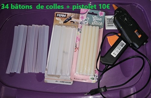 Pistolet colle avec 34 - pistolet, à
