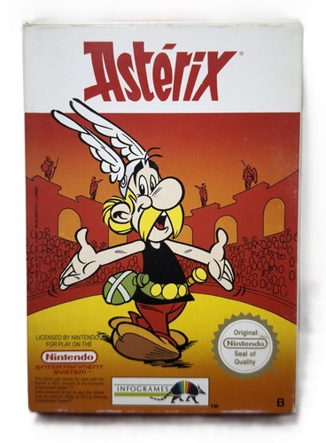 Astérix nintendo nes fra - -,